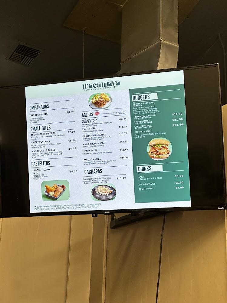 Waca Maya Menu image 3